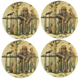 Hermia Salvamanteles Individuales Multicolor (Set de 4)